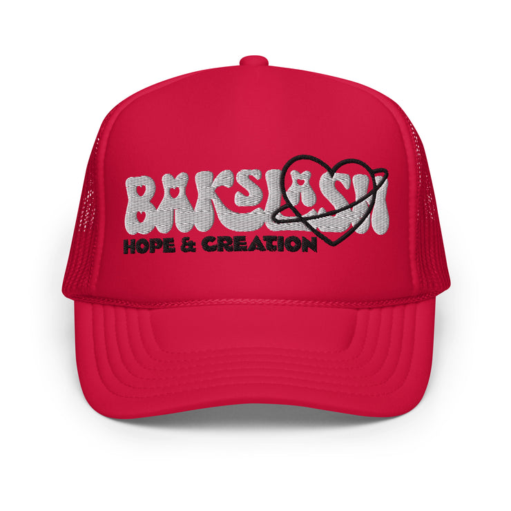 Hope & Creation Foam Trucker Hat - Red