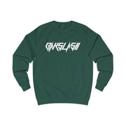 Men's Bakslash Logo Crewneck Streetwear Sweatshirt