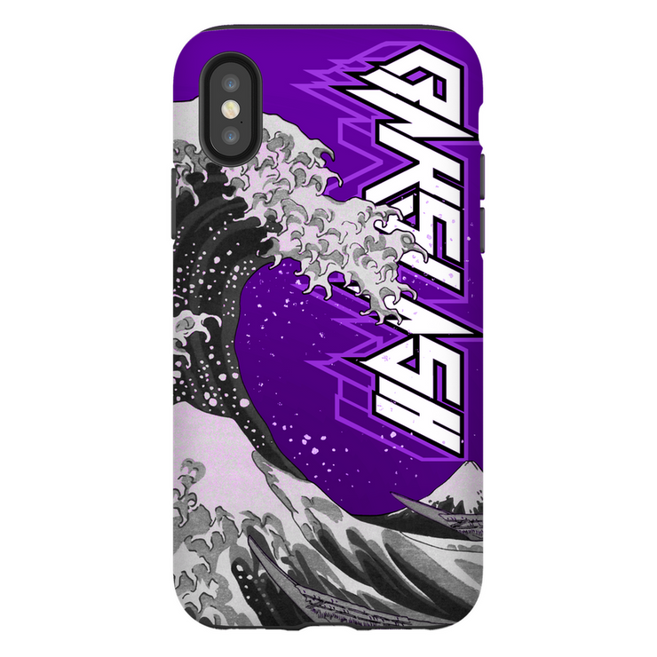Purple Bakslash Great Wave Phone Case V2