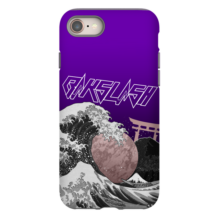 Purple Bakslash "The Great Wave off Kanagawa" IPhone Case