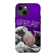 Purple Bakslash "The Great Wave off Kanagawa" IPhone Case