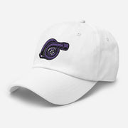 White/Purple Turbo Hat